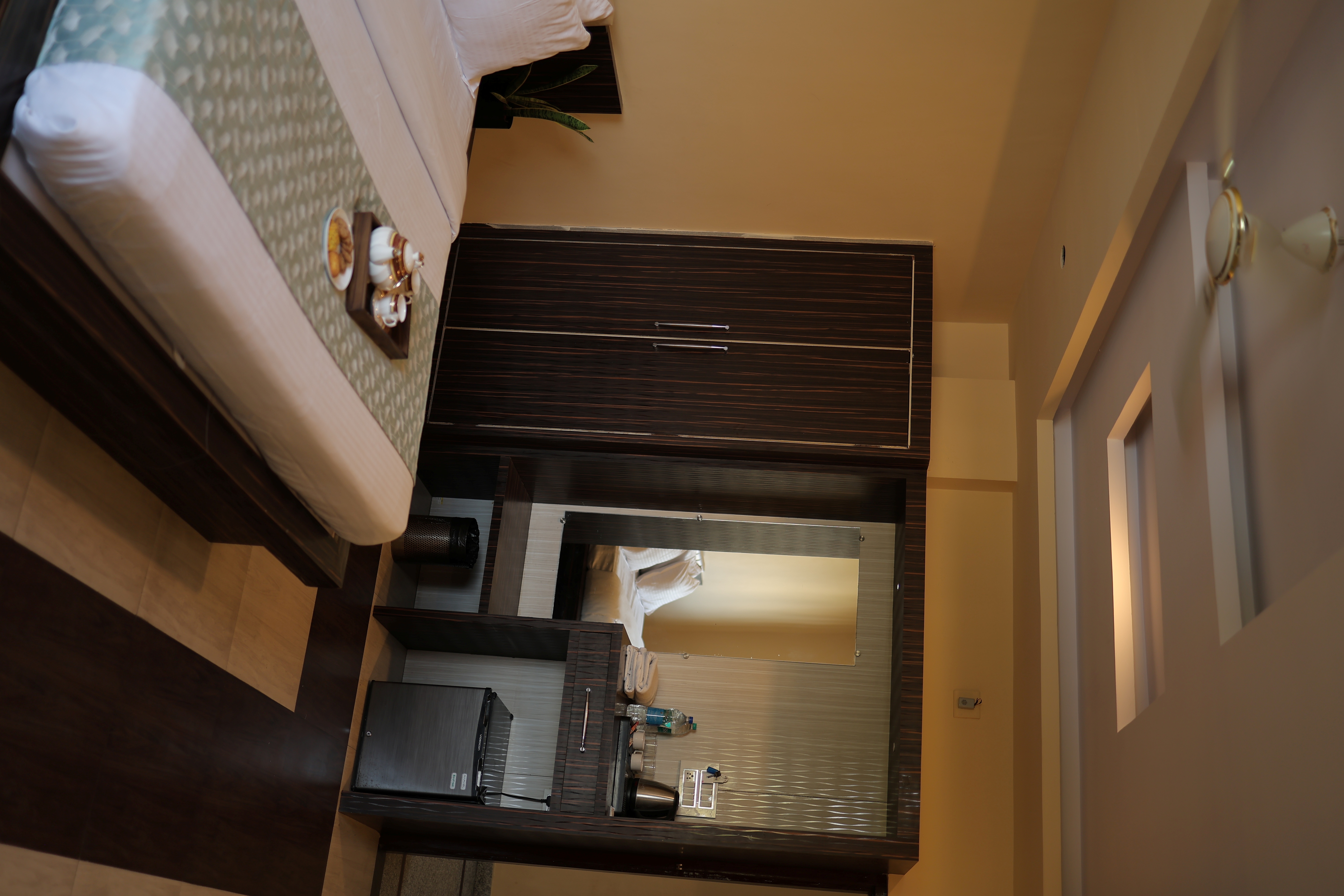 Deluxe room double bed